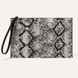 Rothy’s python wristlet used once like new